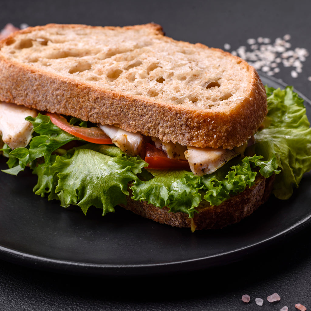 Chicken Sandwich & Salad Recipe