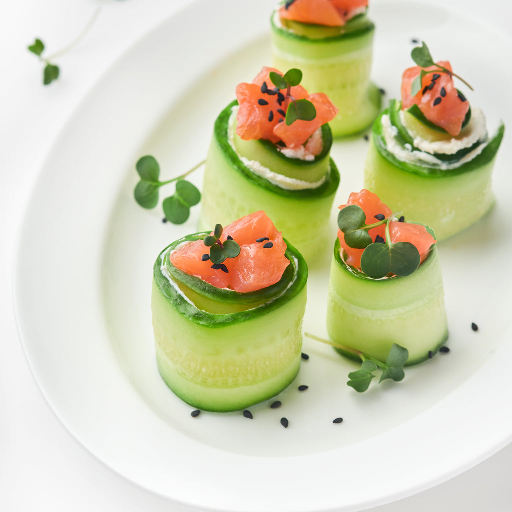 Smoked Salmon And Cucumber Batons Recipe