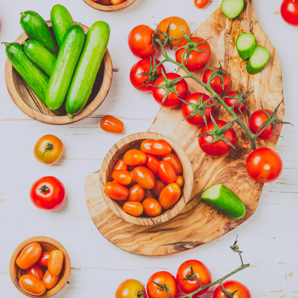 Tomatoes &, Cucumber Recipe