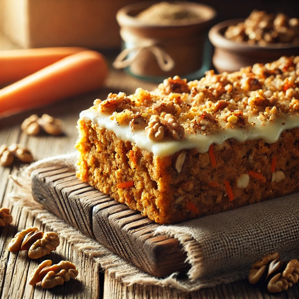 Carrot Cake Breakfast Bars Recipe