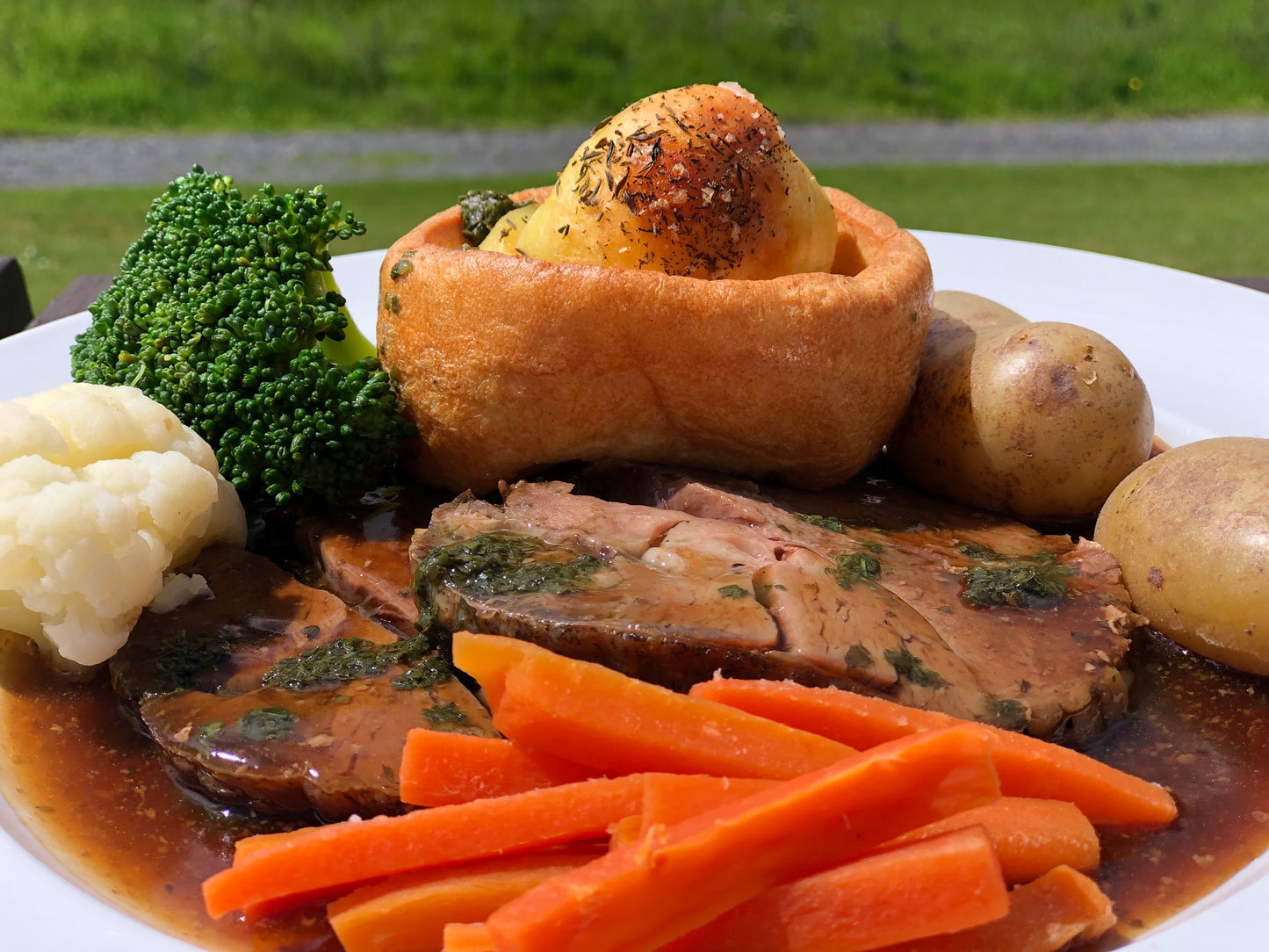 Cheat-Free Sunday Roast with Yorkies Recipe