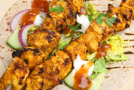 Chicken Satay Wrap