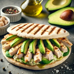 Chicken Avocado Pitta Recipe