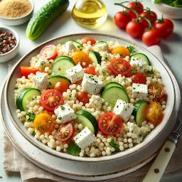 Goat's Cheese & Couscous Salad Recipe