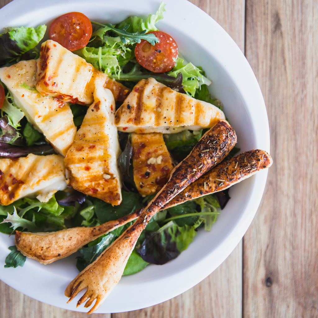 Halloumi Lunch Salad Recipe