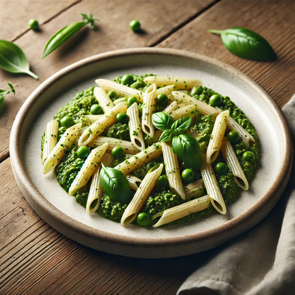 Green Pea ‘Pesto’ Pasta