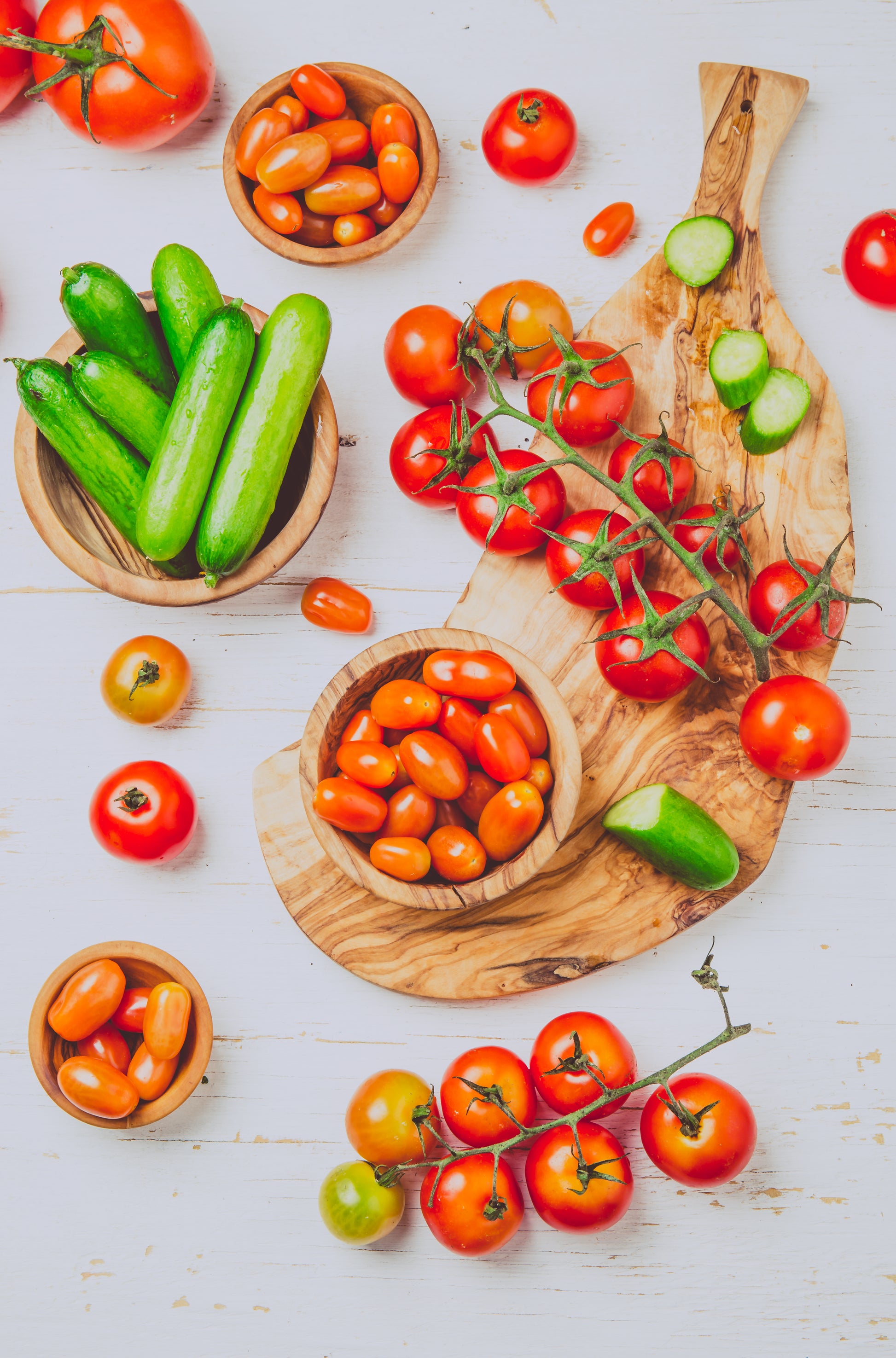 Tomatoes &, Cucumber Recipe