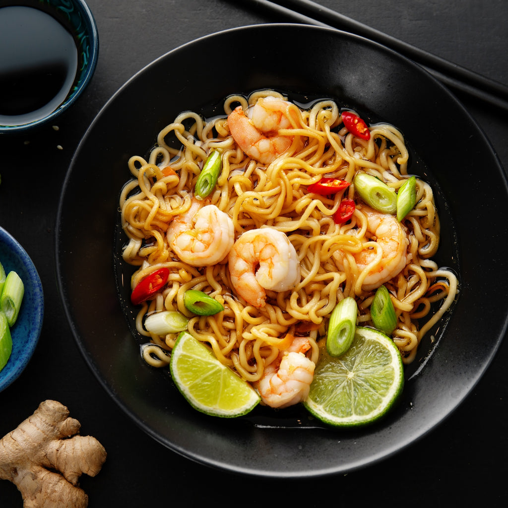 Chilli Lime Prawns & Noodles Recipe