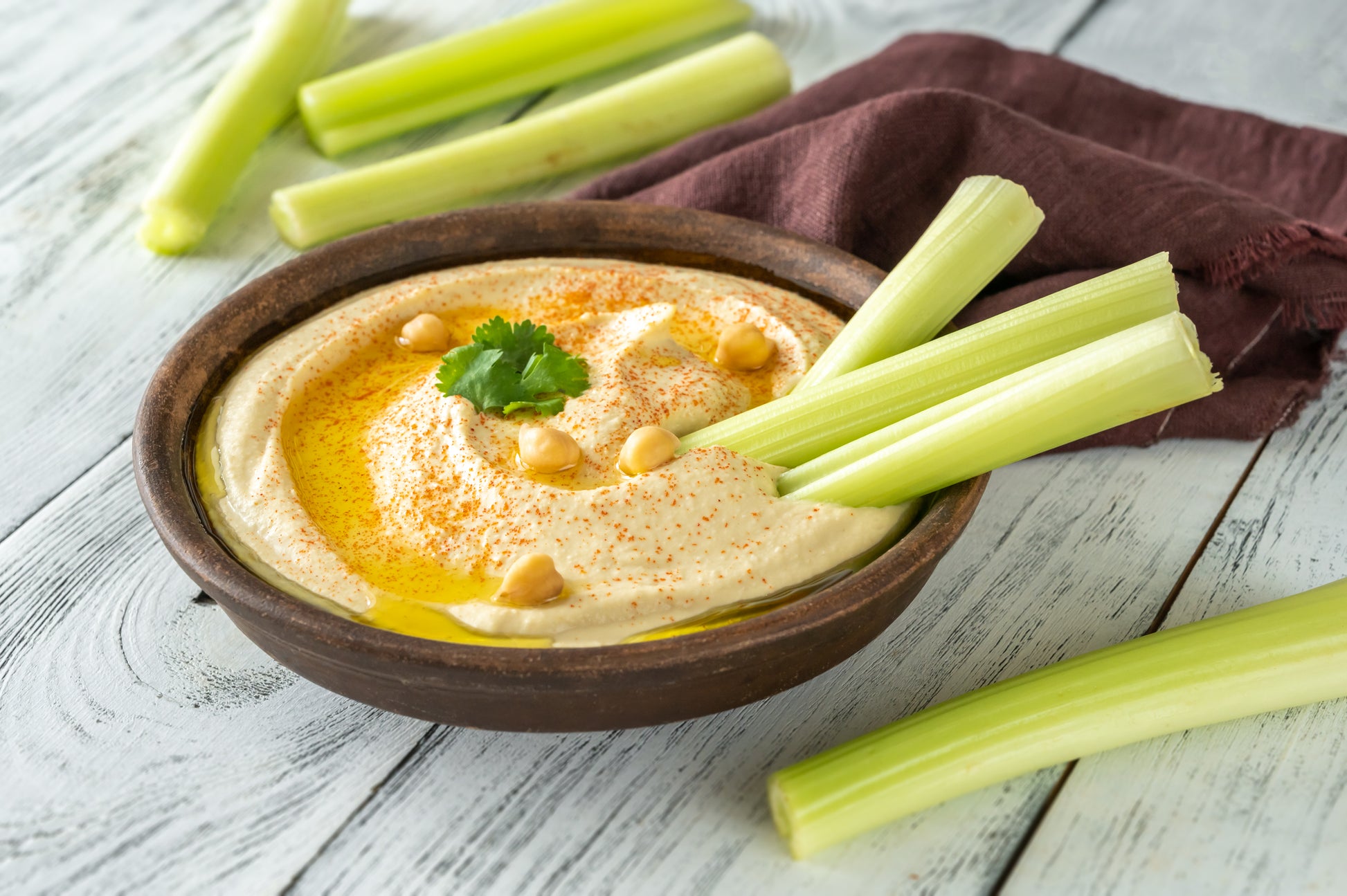 Houmous & Celery Dippers Recipe