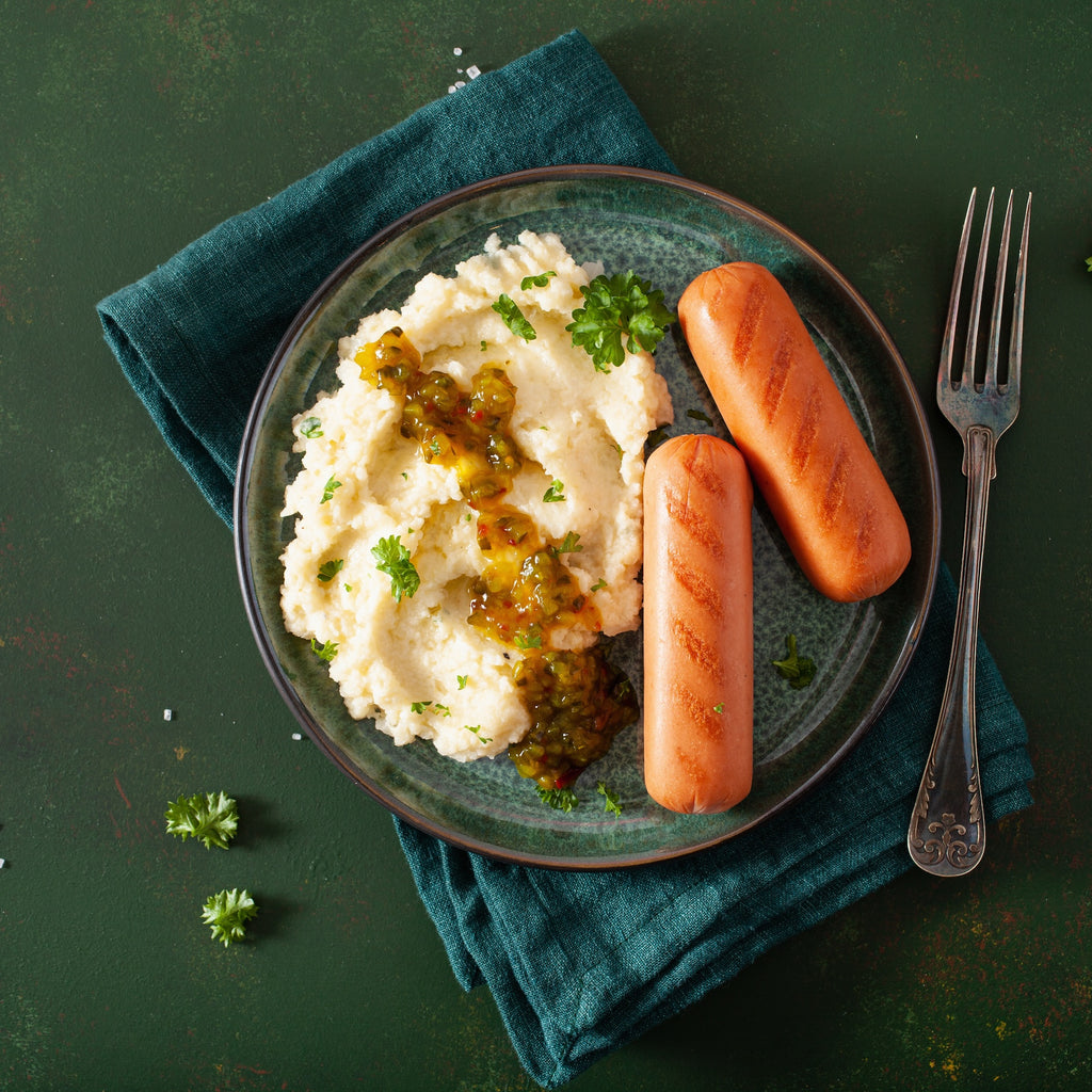 Quorn Sausage & Mash Recipe